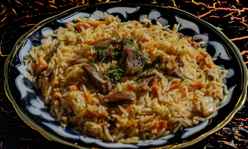 Uzbekiškas Plovas